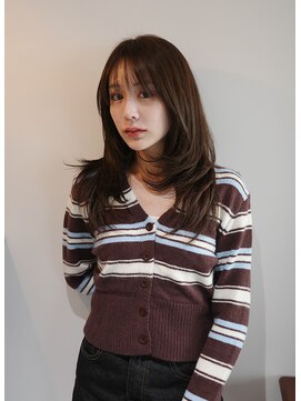 オーパスバイアンブルリュクス 池袋(Opus by ambleluxe) レイヤースタイル/こっくりブラウン