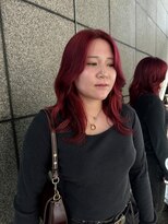 ヘアーアンドメイク ビス(HAIR&MAKE bis)&nbsp;ブリーチ◎チェリーレッドカラー/秋カラー【NOKA】