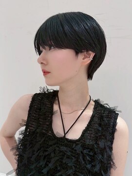 フィーリーカラー 大阪梅田店(feery color) ブリーチグレージュベージュショートボブショートレイヤー学割