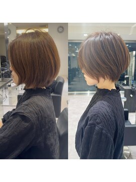 バンプ ギンザ(BUMP GINZA) 30代40代50代前髪ありor前髪なし銀座髪型　松