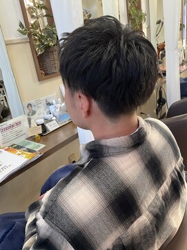 コアフィールフィス(COIFFURE fils) 【見附　今町】刈り上げツーブロック　似合わせカット
