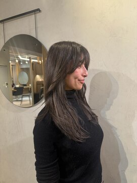トクヤマサロンニューヨーク(TOKUYAMA SALON NEW YORK) 【似合わせ】海外風レイヤー×赤みなしカラー