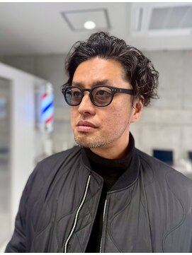 バーバー ミキ 塚本(BARBER MIKI) 大人のウエーブ