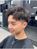 ツイストスパイラル/スパイキーパーマ