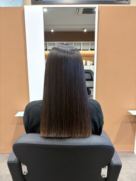 リバティ 登戸(Liberty) セミロング×縮毛矯正