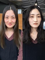 ニーィ バイ カータ(Niii by CARTA)&nbsp;透け感ロングレイヤーヘア/AZU