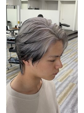 アフューズバイストゥー(Vfuse by StueW) メンズシルバー×エンドカラー×ウルフ