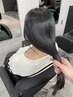 カット+ブランドカラー+プレミアム髪質改善ヘアエステ ¥16500