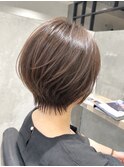 ふんわり丸みショート