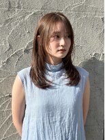 モードケイズ ラ ヴィ ベル(MODE K's la vie belle) 【庄内/髪質改善カラー】30代 伸ばしかけを整える韓国レイヤー