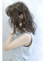 ブラン 梅田(Blanc) 【Blanc/梅田】グレージュ_ラフウェーブ_デジパ