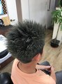 ヘアーサロンヨツモト(Hair salon yotsumoto)&nbsp;キッズカットカラーワックスイエロー使用