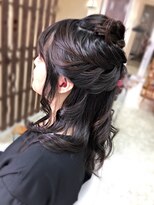 ヘアーサロン ティアレ(hair salon Tiare) ハーフアップセット！