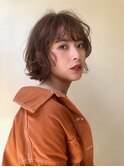 ニュアンスウルフボブ