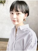 【December】大人かわいい黒髪マニッシュショート♪