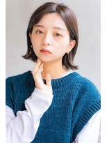 ケイト(kate) 【Kate 大宮】アッシュブラウン×外ハネミディ