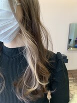 ニコ ヘアーアンドメイク(nico hair&make) ベージュインナーカラー