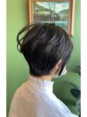 ショートグラデーションボブ[30代/40代/50代/60代]