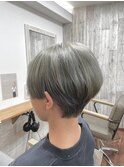 BERRY＿ボブ＿カーキグレージュ＿マッシュショート_20代30代40代