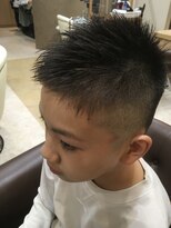 ヘアサロンアンドヘアメイクディー(hair salon hair make D)&nbsp;仙台D キッズ オリジナルフェードカット×ネオスポーツ刈り