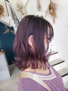 ノア(noa.) #ラベンダー×ナチュラルグラデーション♪