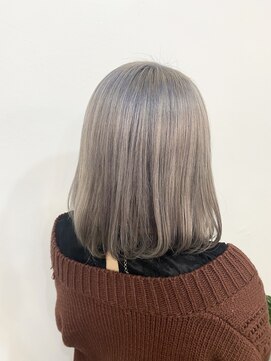 ルヴェルヘアー(Revel hair) パールシルバー☆