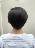 暗髪／20代、30代、40代、50代人気／伸ばしかけ／大人かわいい