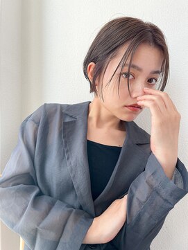 ガーランドツー(Garland 2F) ♪センターパートショート前髪なしショート小顔ショート