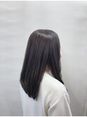 大人かわいい☆美髪ネビージュストレート♪