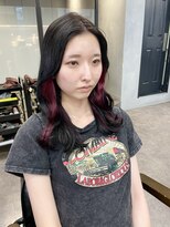 エイト 池袋店(EIGHT ikebukuro)&nbsp;【EIGHT ikebukuro】インナーチェリーレッドカラー