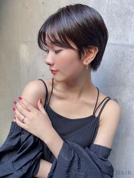 オーブ ヘアー アイランド 沖縄2号田原店(AUBE HAIR island) 20代・30代_耳かけハンサムマッシュ