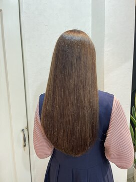 グランツ(hair salon Glanz) 白髪ボカシしてコスメストレート