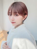 アイティー バイ アルバム 中野店(IT by ALBUM) ピンクショート_グレーベージュレイヤーロング_ba458151