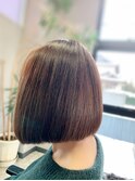 アッシュカラーボブ