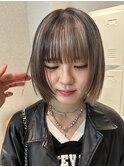 [天神/ブリーチ/ダブルカラー/髪質改善/ミルクティー/学割U24]