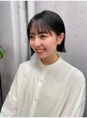 ミニボブコンパクトショート外はねボブ外ハネ