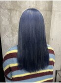 #ガルボ#ハイトーン#エクステ#ブリーチ#プルエクステ#ブルー