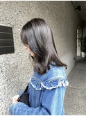 ◎ブリーチなし透明感カラーオリーブベージュアッシュグレージュ