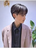 メンズカット 前髪ハイライト
