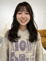 ノウハウ タニマチ(KNOWHOW tanimachi) ゆるくふわっとレイヤー/グレージュカラー/顔まわりカット