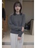 【大人女性必見】カット＋オーガニックカラー＋カシミヤTR ￥13300