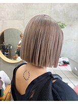 ソルトウォーター(SALT WATER) レイヤーカット/ブラウン/韓国ヘアー/ブリーチ/恵比寿