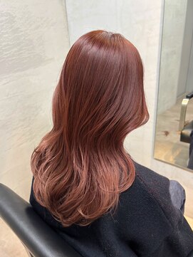 トゥイン 八王子(TWIN) ブリーチなしのイメチェンにチェリーピンク美髪