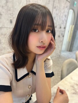 ルームバイシー 新宿(Loom. by Sea) イメチェン×美髪[ワイドバング/韓国/新宿/顔まわり]