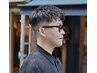半頭パーマのみ（シャンプー、ブロー込）