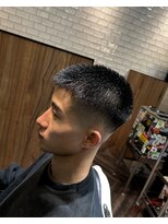 タフ バーバーショップ 大濠店(TOUGH BARBER SHOP) 25mmボウズスキンフェード!