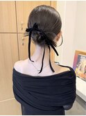 【smuk/釣部宥依】ボブのカチモリアレンジ