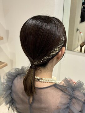 ラ ブランシュ 大宮(La Blanche) 大宮/ワインレッド/マロンベージュ/レイヤー/韓国ヘア