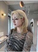 内巻きワンカールレイヤーカット