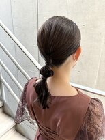 【谷】タイトなアレンジポニー○°